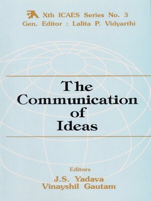 cover image of The Communication of Ideas
